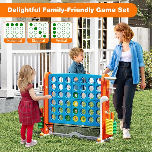 Jumbo row game set - 4-in-a,