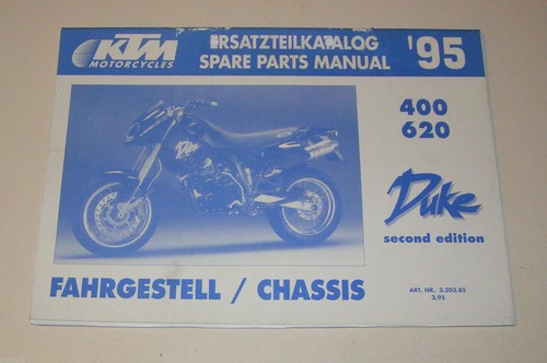 Parts catalog chassis ktm duke - parts,