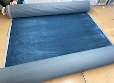 Vintage Blue Velvet Fabric for Upholstery per meter