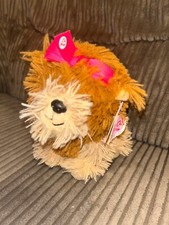 Jojo Siwa puppy dog bowbow soft toy plush Nickelodeon - PINK bow