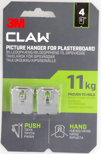 Claw picture hanger - picture,
