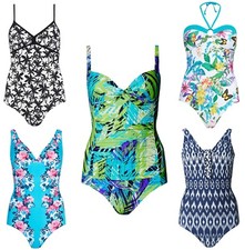 Ex M&S Control One Piece Swimming Costume Swimsuit. 15 Styles. Sizes 8-24