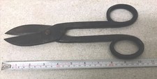 Antique Vintage WROUGHT IRON TINSMITH Tin Cutter Scissors Shears BLACKSMITH