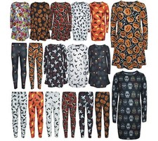 Girls Halloween Dresses Skull