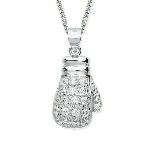 Sterling silver boxing glove - sterling,