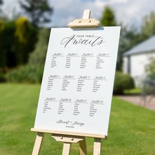 Wedding Table Seating Plan