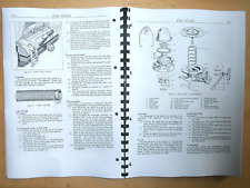 Morris MRA1. 1.5 ton Four wheel drive  lorry Workshop manual Old army truck.