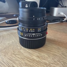 Leica M 50mm f/2 Summicron-M 11819 v4 Canada READ DESCRIPTION