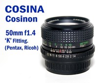 Cosina Cosinon 50mm f1.4 MC