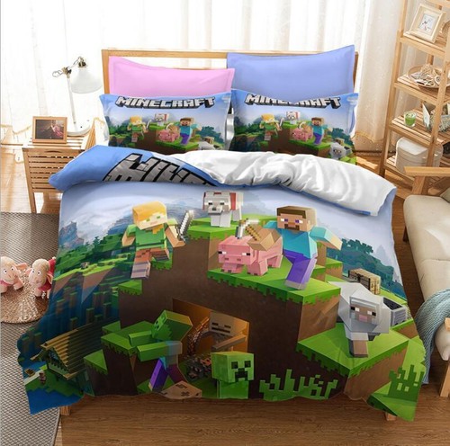 Hot minecraft bedding set - hot,
