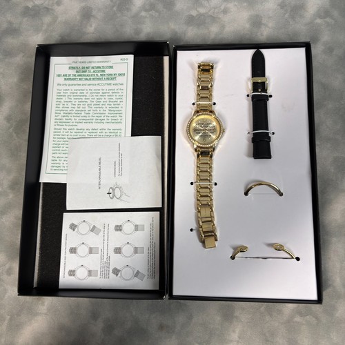 1990s vtg diamonique watch set - 1990s,