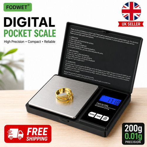 Digital scales 01g - digital, 0.01g-200g