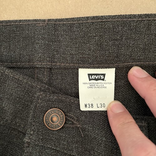 Vintage levi pants men - men, 38x30