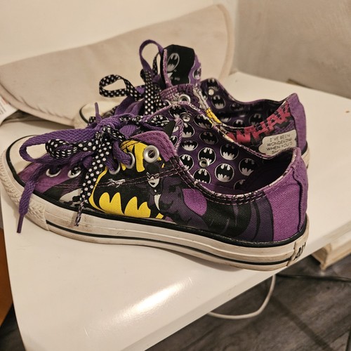 Batman batgirl converse - batman,
