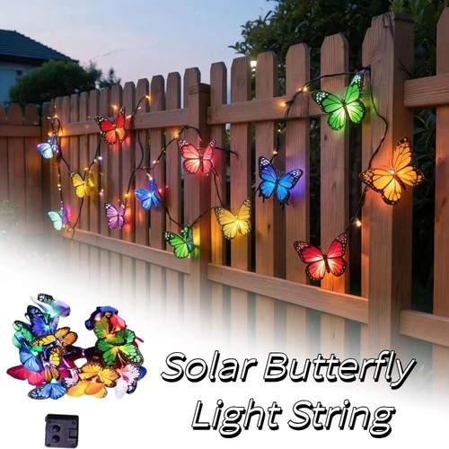 Realistic butterfly led string - realistic,