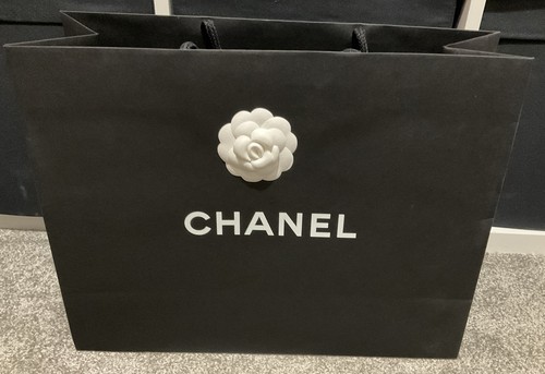 Chanel black gift - black, empty