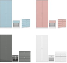 Bedroom furniture set gloss - bedroom,
