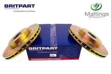 DRILLED + GROOVED FRONT BRAKE