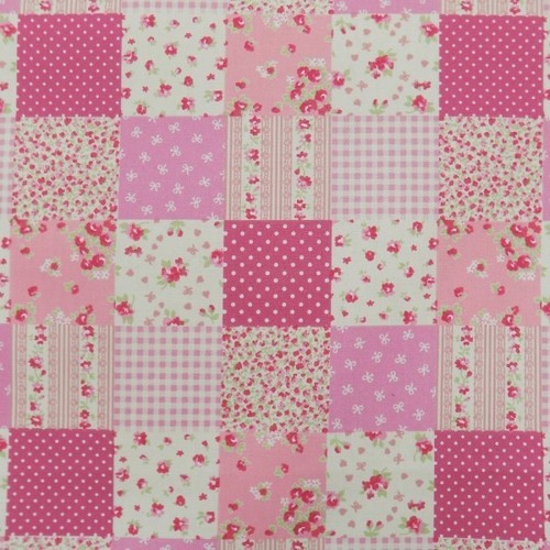 Polycotton fabric check - polycotton,