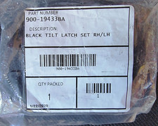 Plastic Tilt and Slide Latch Window Part | Black Pairs.