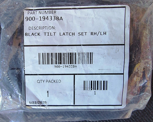 Plastic tilt and - tilt, latch