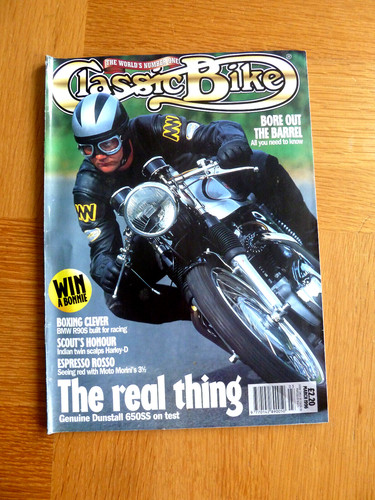 Classic bike magazine march - magazine,