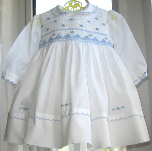Party frock smocked sarah - frock,