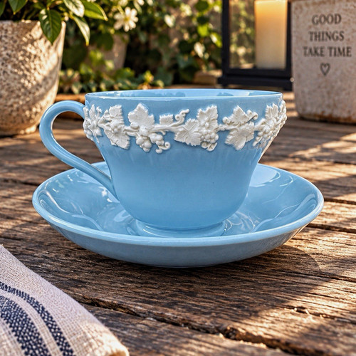 Wedgwood lavender blue white - blue, &