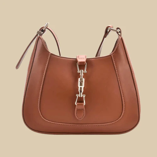 Vegan leather handbag - leather, for