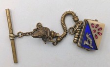 Antique Pocket Watch Fob Chain