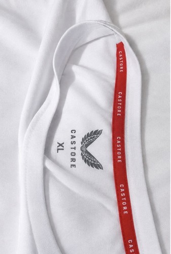 Castore saracens white short - castore,