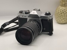 Asahi Pentax K1000 SLR Film Camera & SMC Pentax A ZOOM 35-105mm 3.5 Lens