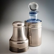 Antique Plated Metal Travel