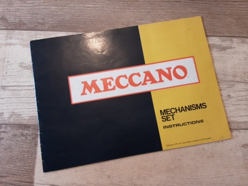 Meccano 1971 instructions