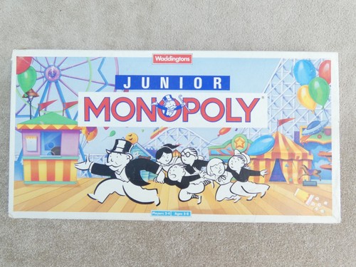 Vintage 1990 junior monopoly - vintage,
