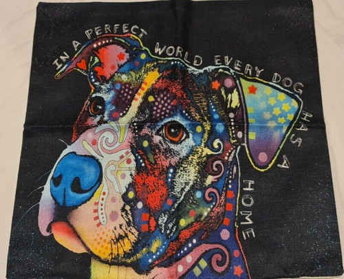 Staffy rescue dog a - staffy, in