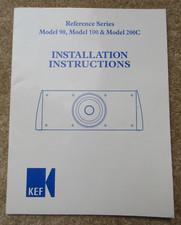 KEF Model 90, 100 & 200C