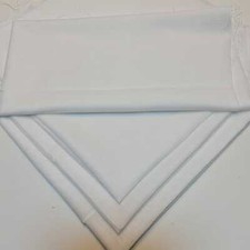 100% Cotton 4PC White Muslin