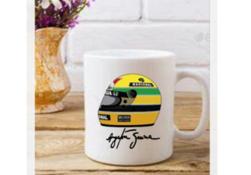 Ayrton senna brazil signed - brazil,