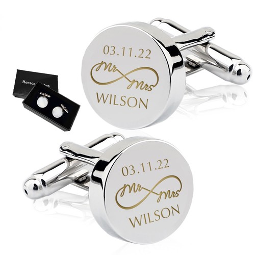 Personalised men cufflinks - men's,