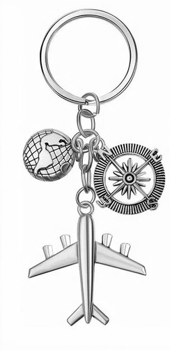 Airplane plane pilot compass - |,