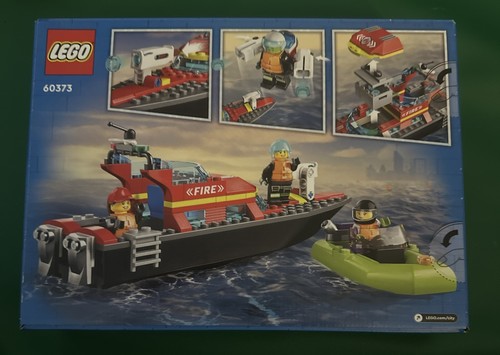 Lego city fire rescue boat - lego,