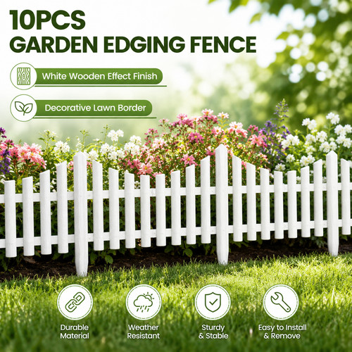Lawn border edge fence - lawn,