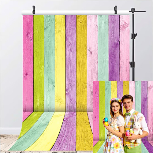 8x6ft rainbow wooden - 8x6ft,
