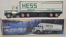 Hess Oil Company Gasoline Toy Truck Bank Model Within Original Box