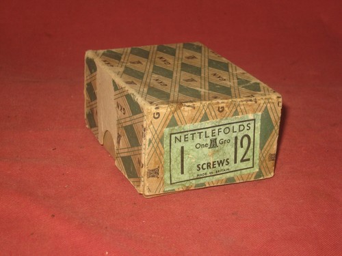 Vintage box 120 nettlefolds - 120,
