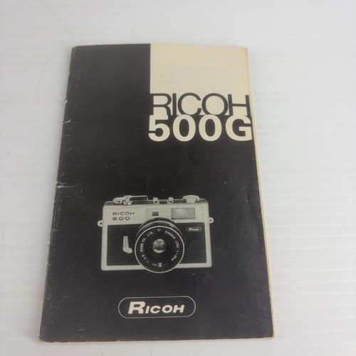Vintage ricoh 500g 35mm - ricoh,