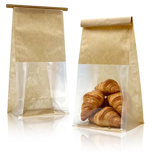 Cookie bakery bags with - with, window