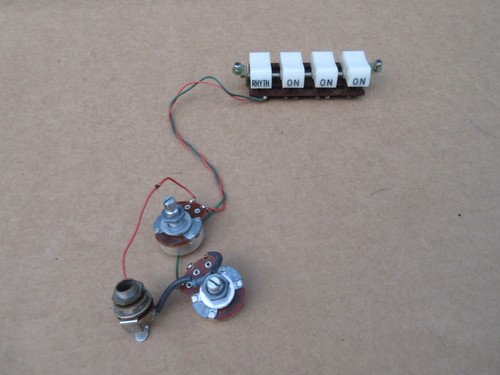1960s teisco audition pots - teisco, 4