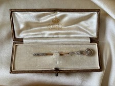 Asprey Gold and Diamond Pin In